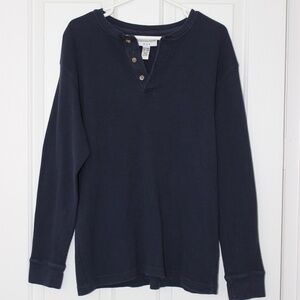 Mens Button Neck Sweater